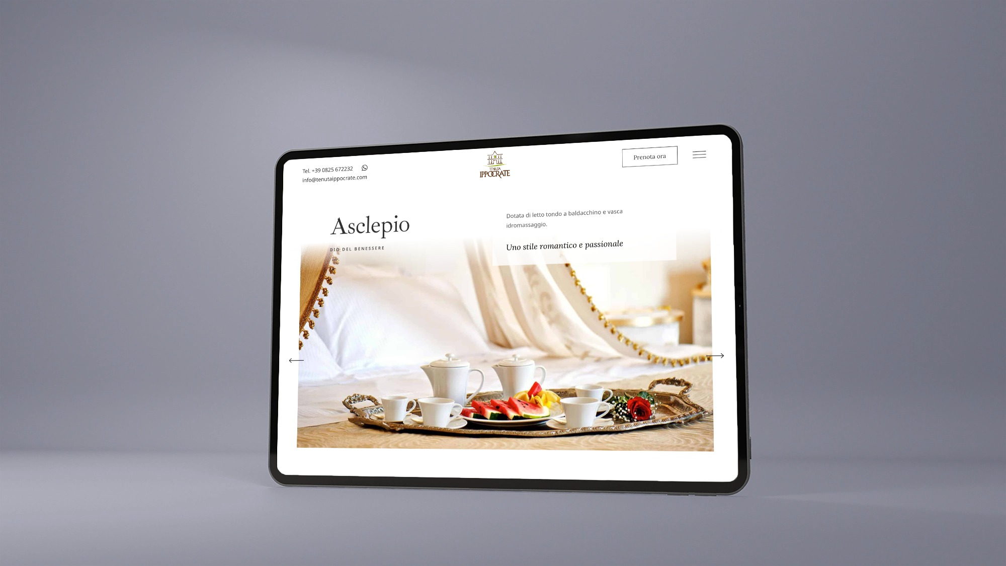 Tablet Pro Horizontal Screen Mockup